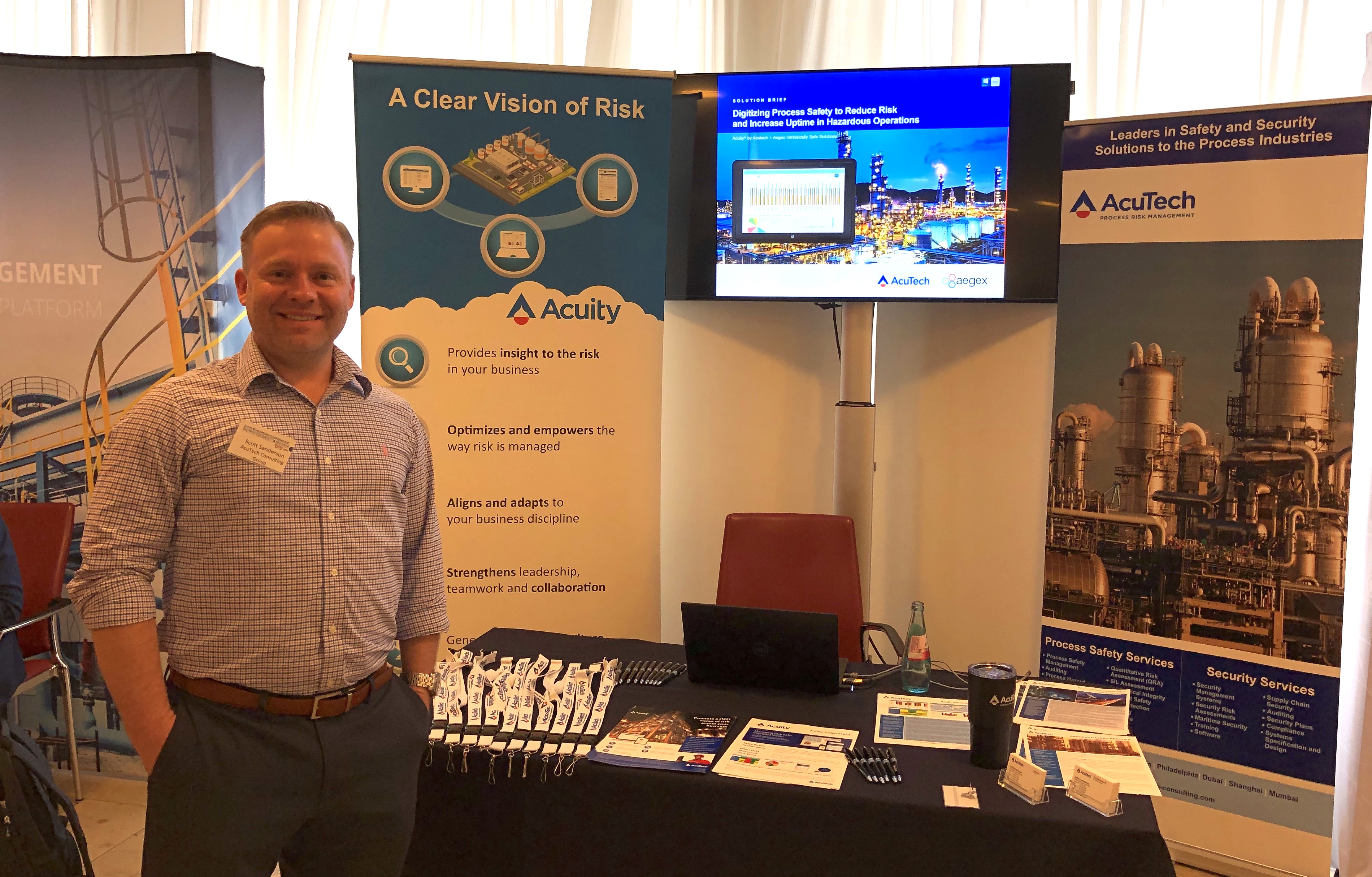 Aegex-AcuTech Risk Management Solution Demoed during 2019 European Conference on Process Safety & Big Data