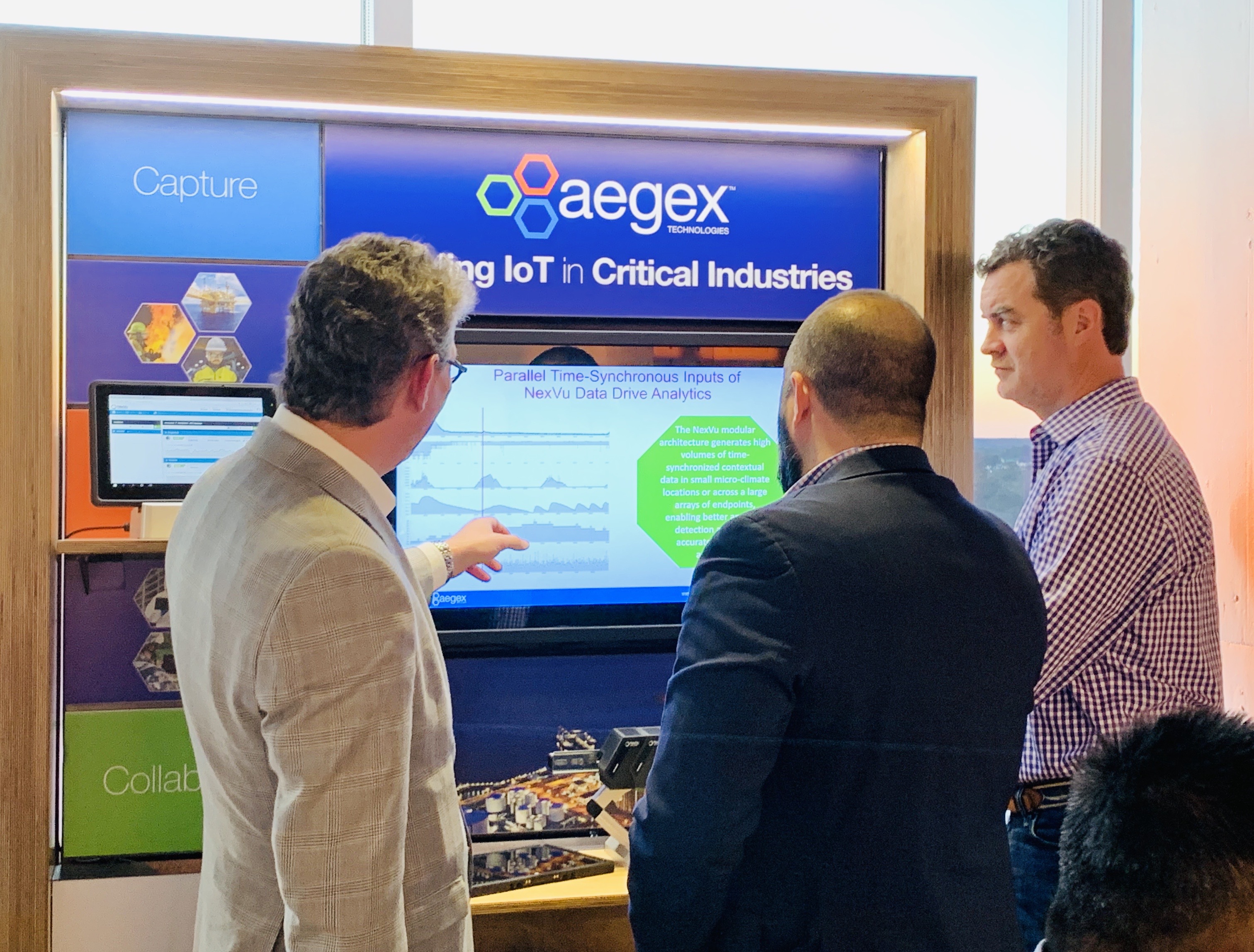 Microsoft to Showcase Aegex NexVu IoT Solution for Oil & Gas at Houston Technology Center