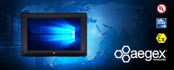 Aegex Windows Tablet’s Uniform Platform is “IS” Certified for Worldwide Use
